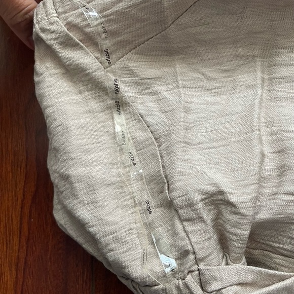 Linen Jumpsuit With Belt S - Picture 12 of 13